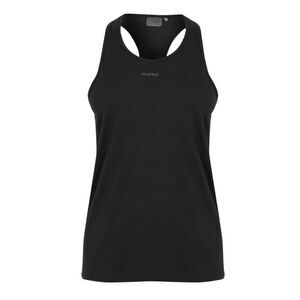 USA Womens/Ladies Racerback Tank Top / Black